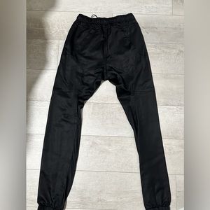 Julius Black Edge Seam Trackpants